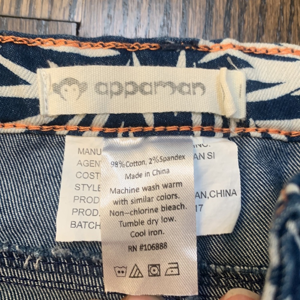 Print cotton Appaman shorts - Picture 2 of 4